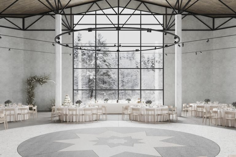 Интерьер Эко-комплекс Naraada Village. Банкетный зал — реализованный проект REDI