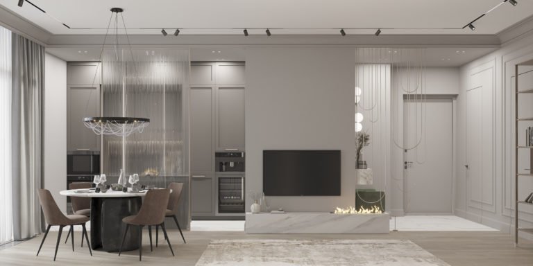 Интерьер ЖК Montblanc Residence — реализованный проект REDI