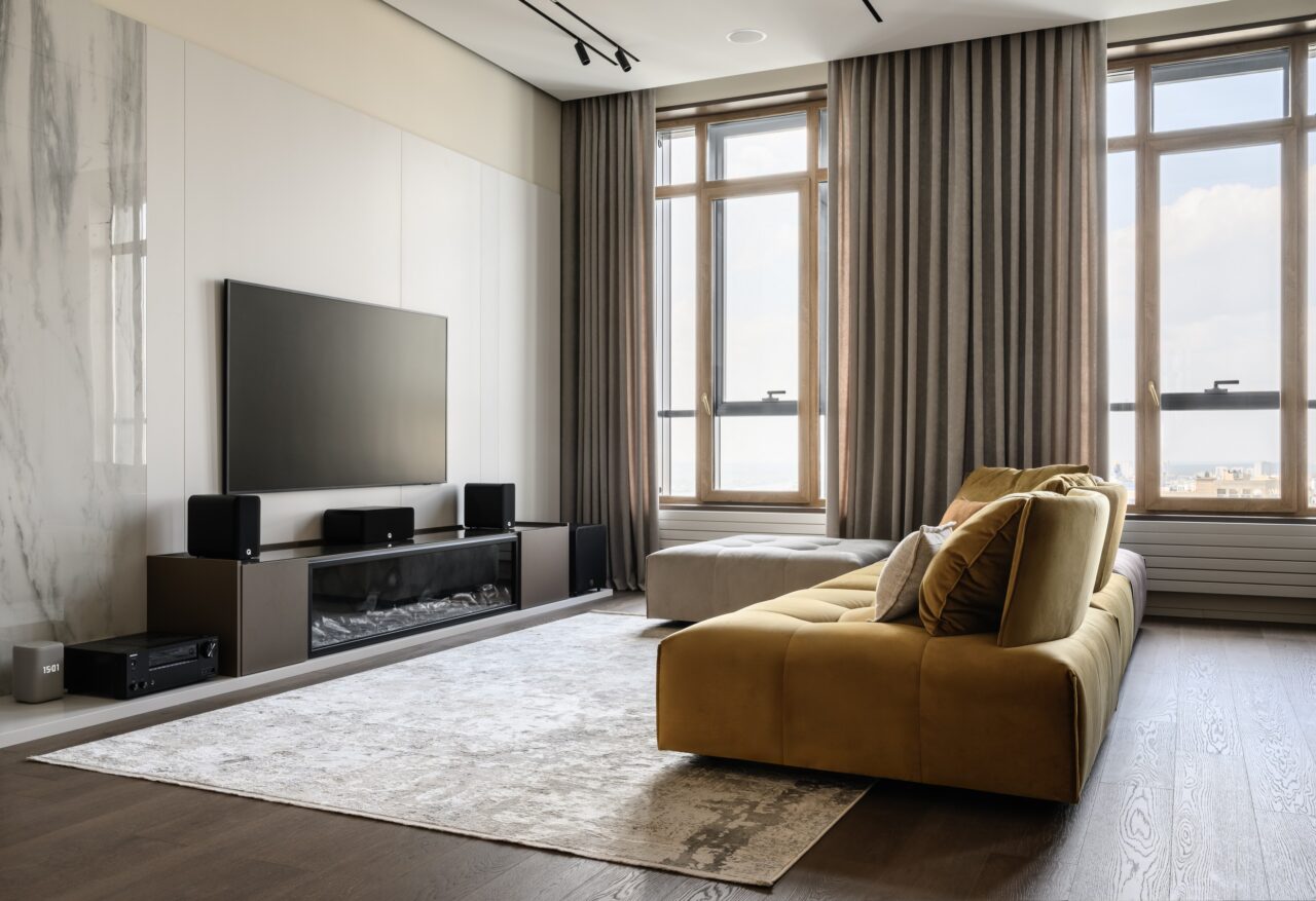 Реализация двухуровневой квартиры Richmond Residence