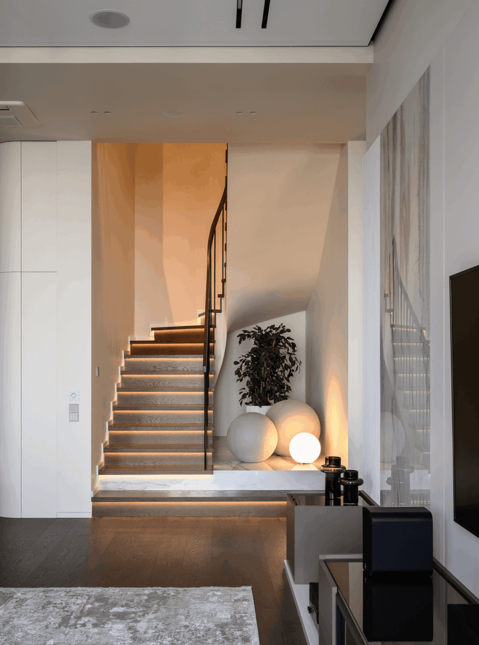 Реализация двухуровневой квартиры Richmond Residence