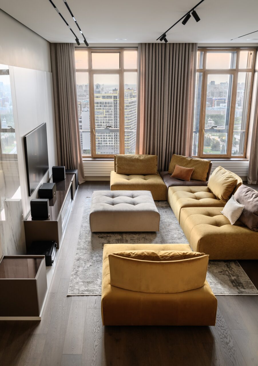 Реализация двухуровневой квартиры Richmond Residence
